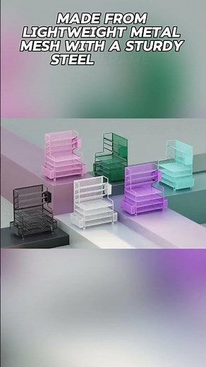 Simple Trending 7-Tier Desk File Organizer Review | Best Paper Organizer with Pen Holder