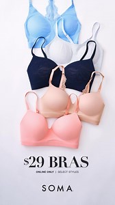 Our bras do it all—they're cute, comfy, supportive, and on SALE! | Soma Intimates