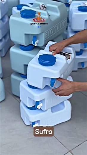 Portable Water Tank Jerry Can 💧 | Outdoor & Home Storage Container #home