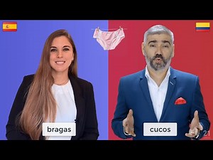 Spanish of Spain VS Latin America (Colombia): LET'S COMPARE SOME WORDS! | España VS Colombia