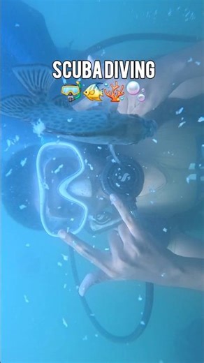 Scuba Diving 🤿😱✨🪸 #scubadiving #diving #sea #viral #beach #underwater #adventure #couple #yt #shorts