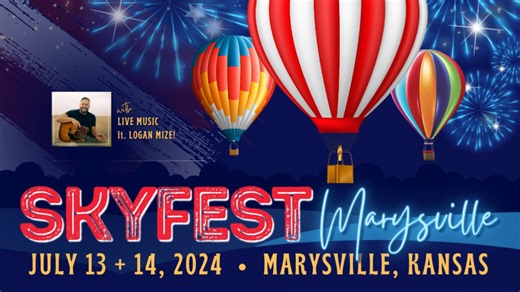 Get ready for the ultimate summer festival in Marysville! Join us for SkyFest Marysville this Saturday and Sunday for a weekend filled with high-flying excitement and unforgettable fun! From stunning hot air balloons to thrilling airplane fly-ins, there's something for everyone. Saturday Highlights: 🎈 Hot air balloon glow 🎶 Logan Mize concert 🍔 Delicious food vendors 🎨 Kids' activities and more! Sunday Fun: 🍳 Breakfast sponsored by the Marysville Kiwanis Club 🛩️ Airplane fly-in and hot air