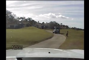 Woman takes cops on wild chase through Florida golf course