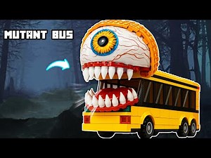 I Built ULTIMATE LEGO Monster Vehicle: The SCHOOL BUS EATER!😈 JJ Bricks