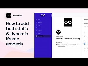 How to add iframe embeds to your Noloco app