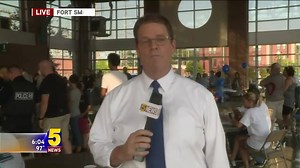 20K views · 568 reactions | The "Backing The Blue" dinner for local law enforcement is well underway! | 5NEWS | Facebook