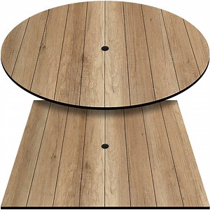 Vintage Oak COMPCOR Outdoor Table Tops | Table Tops