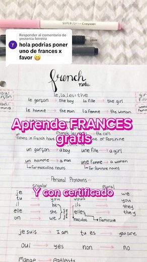 Respuesta a @yessenia ferreira fun-mooc.fr (es el link) Feliz aprendizaje! No olviden que hay servidor de Discord de Idiomas ❤️🥰 #frances #aprenderfrances #aprenderfrancesonline