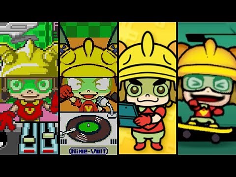 Evolution of 9-Volt in WarioWare Series (2003-2021)