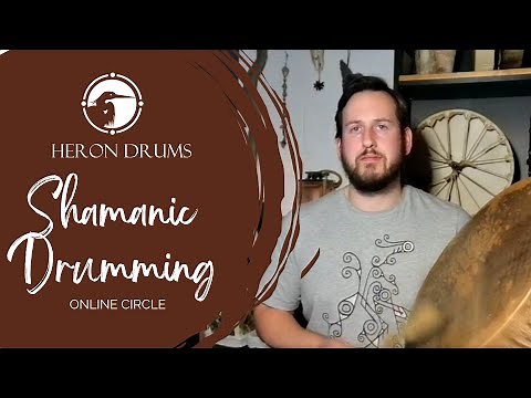 Online Shamanic Drumming Circle with Heron Drums – 11th January 2022