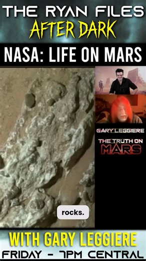 🛸 “It’s a signature… not life itself.” When you zoom in on the latest Mars images, what exactly are we looking at? Leopard-spot patterns… leftover signs… ancient biological signatures… And yes — the comparison to the Face on Mars comes roaring back in this one. This clip digs into the analysis they didn’t tell you about — and why the simplest explanation might actually be the most explosive. 🔥 Don’t miss this conversation. Full episode drops Friday at 7PM CST on The Ryan Files After Dark. 👇 L