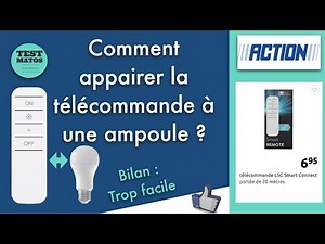 LSC Comment connecter la télécommande à l'ampoule