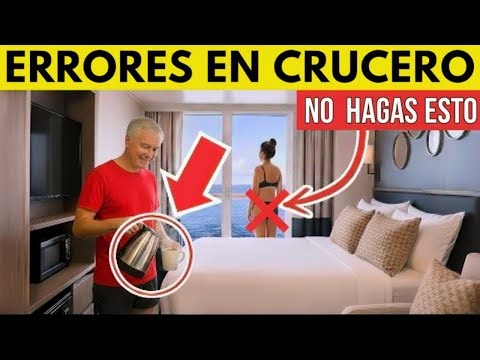 12 ERRORES en tu CABINA de Crucero que pueden arruinar tu viaje 🚢
