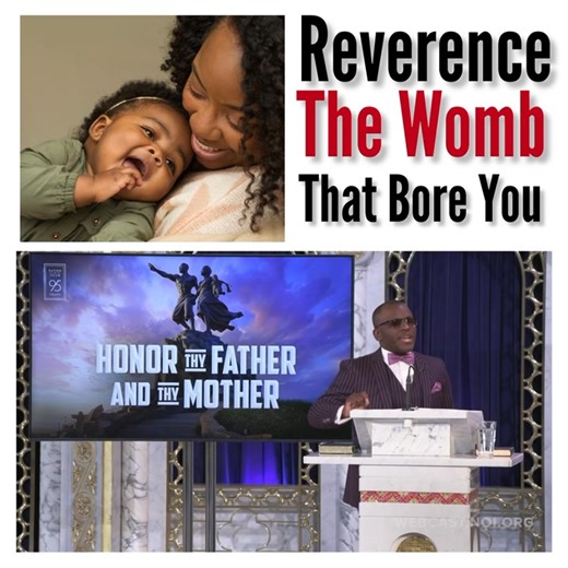 “The Honorable Elijah Muhammad taught us, and the Holy Qur’an bears him witness, that we are supposed to reverence the womb that bore us into this world. To reverence the womb means to hold the womb with deep respect and awe, because the womb is majesty. It is the laboratory where God, Himself, operates.”—The Honorable Minister Louis Farrakhan (How To Give Birth To a God - Part 5) Watch the full replay of the Sunday message “Honor Thy Father & Thy Mother” delivered by Student Minister Daniel Muh