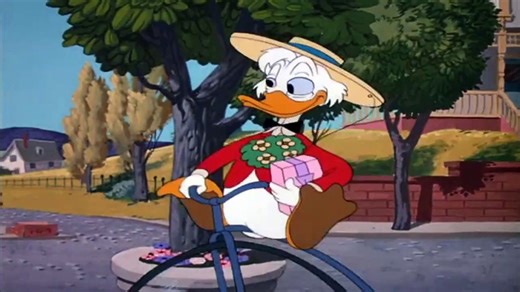 Crazy Show-off Donald | Donald Duck Cartoons 84 - Crazy Over Daisy 1950