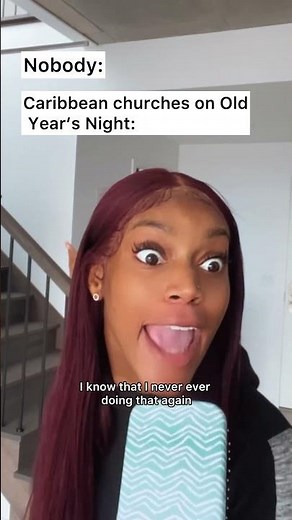 Caribbean Churches on Ole Year’s Night #newyear2024 #comedy #rowyourboat