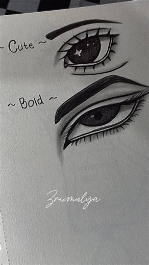 How to draw eyes tutorial (cute, bold) #drawing #stickman #howtodraw #art #tutorial