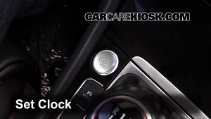 How to Set the Clock / Change Time on a 2016 Volkswagen GTI S 2.0L 4 Cyl. Turbo Hatchback (4 Door)