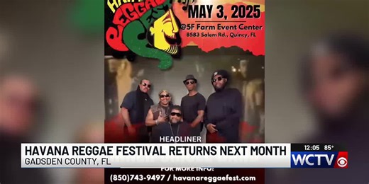 Annual Havana Reggae Festival set to bring a taste of the islands to the Big Bend