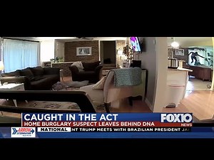 Caught in the Act: Home burglary suspect identified by DNA