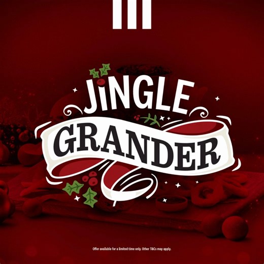 🛎️ The Jingle Grander is here to make your holidays better! 🛎️ Grander patty, BBQ sauce, cheddar ring, bacon, lettuce, fried onions, and creamy mayo in a soft brioche bun. 🍔 Perfect for the season—only at KFC! 🍗 #KFC #KFCMalta | KFC
