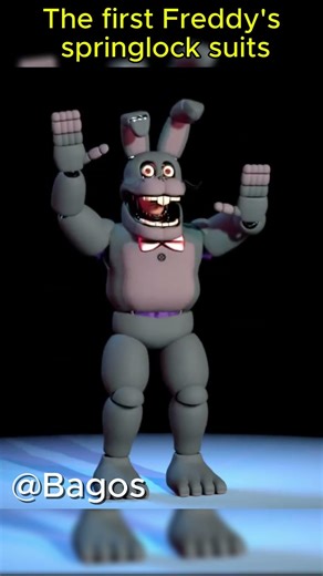 The first Freddy's springlock suits #fnaf #subscribe