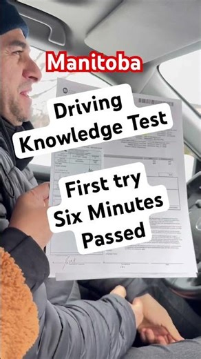 Is Manitoba knowledge test easy ?