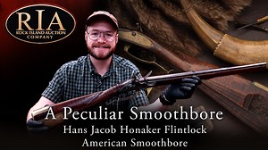An odd flintlock smoothbore muzzleloader | Hans Jacob Honaker Attributed American Longrifle | RIA — I Love Muzzleloading