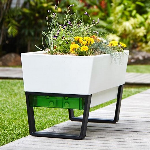 Urban Garden Planter Box - Modern Self Watering Planters for a Stylish