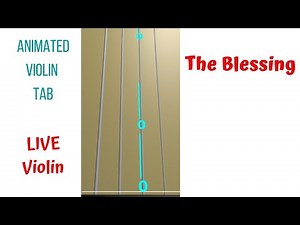 THE BLESSING ✨by Kari Jobe & Cody Carnes | LIVE Violin Cover & Tutorial | Animated Violin TAB