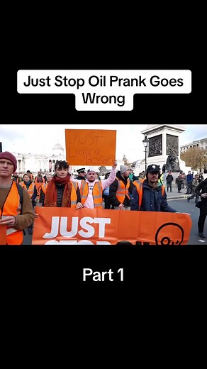Just Stop Oil Prank in London: A Comedic Protest