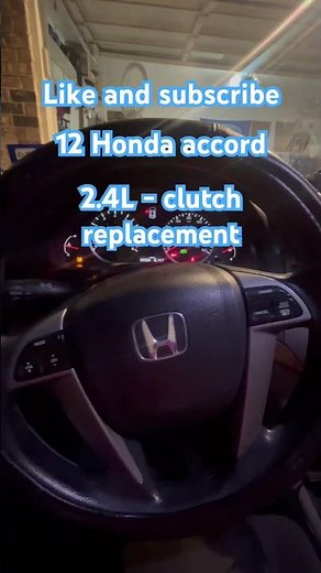 Clutch replacement 2012 Honda accord 2.4L#rockauto#hondaaccord