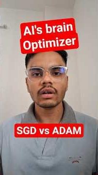 Optimizers Explained: How AI Learns Faster | Day 23 | #optimizer #neuralnetworks #aiml #SGD #adam