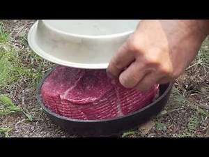 7 Hour Roast Beef On The Firebox Camping Stove! Best Camp Food Ever!