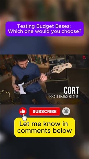 Bass Shorts 63: Testing Budget Basses with a pick