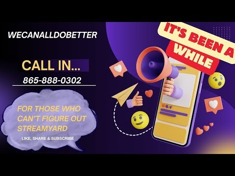 It's been a while. Call in number ACTIVATED. Let's talk about it!