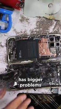 The battery.... is no longer with us