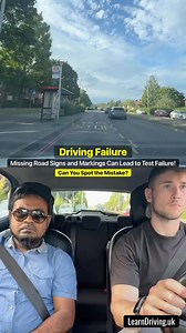 #DrivingFailure 😱🚫 Missing Road Signs & Markings! 🛑😵 Test Failures Ahead! Can You Spot the Mistake? #DrivingMistake #RoadSigns #TestFail#TransformersVoices | LearnDriving.uk