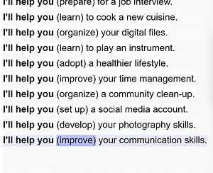 3.4K views · 75 reactions | I'll Help You + (Verb) | Common English Phrases for Offering Help part 1 | Empowering English Learning | Facebook