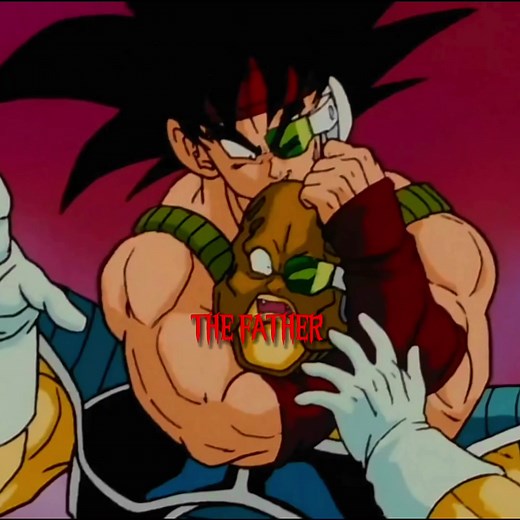 Goku and Bardock Reunion in Dragon Ball Anime