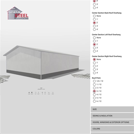 勞 Use our 3D designer to custom design your building system & request a quote | General Steel Corporation | Facebook