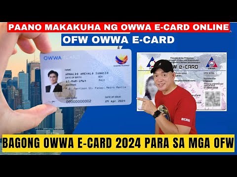 OFW OWWA E-CARD | PAANO MAKAKUHA NG OWWA E-CARD ONLINE