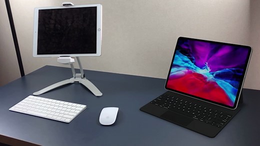 iPad连接键盘鼠标-不要妙控键盘也能生产力