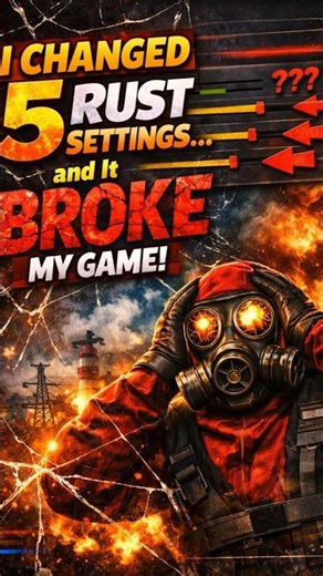 How pros actually configure Rust #rust #rustgame #gaming