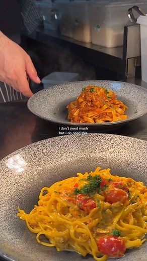 I don’t need much… but I do need this. Different types of pastas made fresh at Casa Italian Restaurant. 🍝✨ | Casa Italian & Seafood Restaurant