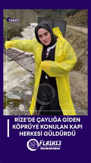 The image that says "If it's going to happen, it will happen in Rize": A gate was placed at the e...