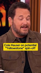 4.1M views · 60K reactions | #ColeHauser says he supports a potential Yellowstone spin-off focused on his character, Rip Wheeler, and his wife, Bethany Dutton, played by Kelly Reilly: “I’m all for it.” #yellowstone | CBS Mornings | Facebook
