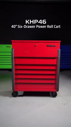 4.8K views · 1.2K reactions | Your cart upgrade is here  KHP46 Power Roll Cart. | Snap-on Tools | Facebook