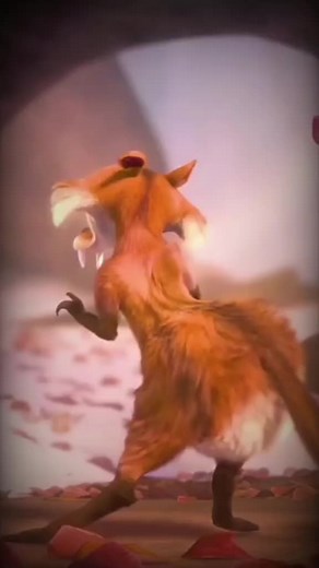 Animated Fox Character in Dreamlike Background