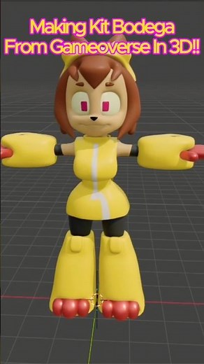 Making Kit Bodega in 3D!! | Gameoverse | Blender